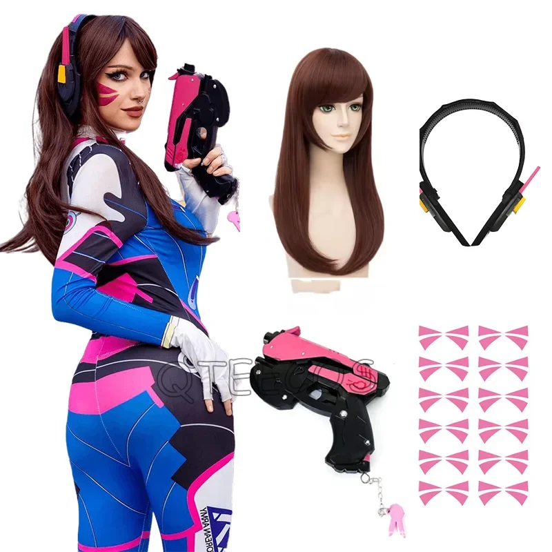 Party Games Youtube - Dva Cosplay Kostüm Bodysuit Zenti Game