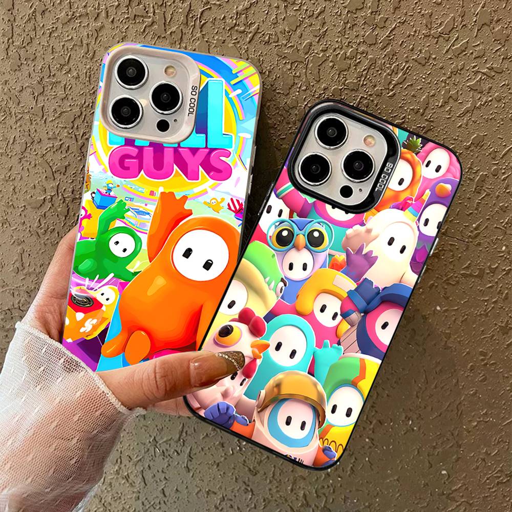 Party Games Iphone - F-Fall G-Guys Party Game Farbige Handyhülle