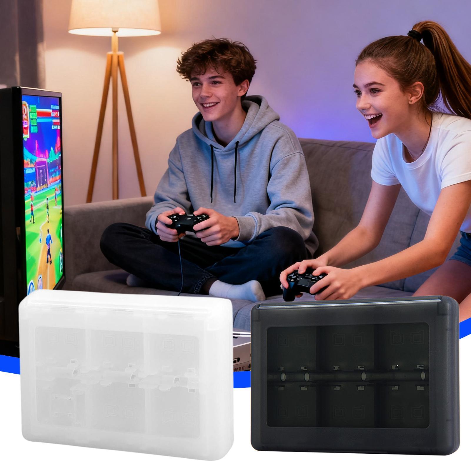 Party Games In Steam - Kartenspiel-Koffer, großes Fassungsvermögen, Organisationsbox, Spielkartenaufbewahrung, 28