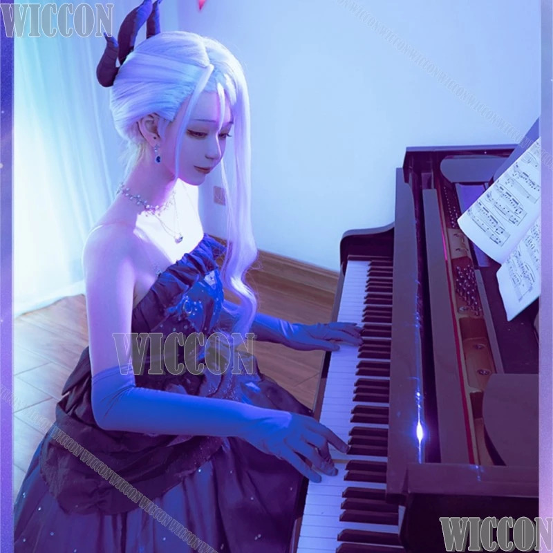 Party Games Youtube - Sorasaki Hina Kleid Cosplay Spiel Blau