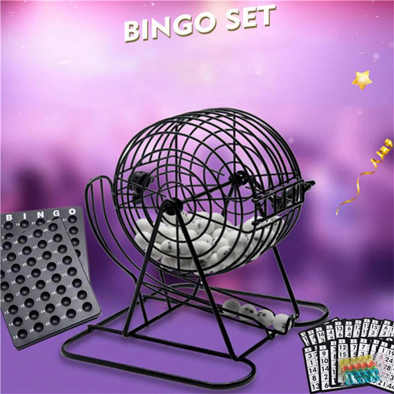 Party Games For Large Groups - Deluxe Bingo Set Brettspiel Spielzeug Große