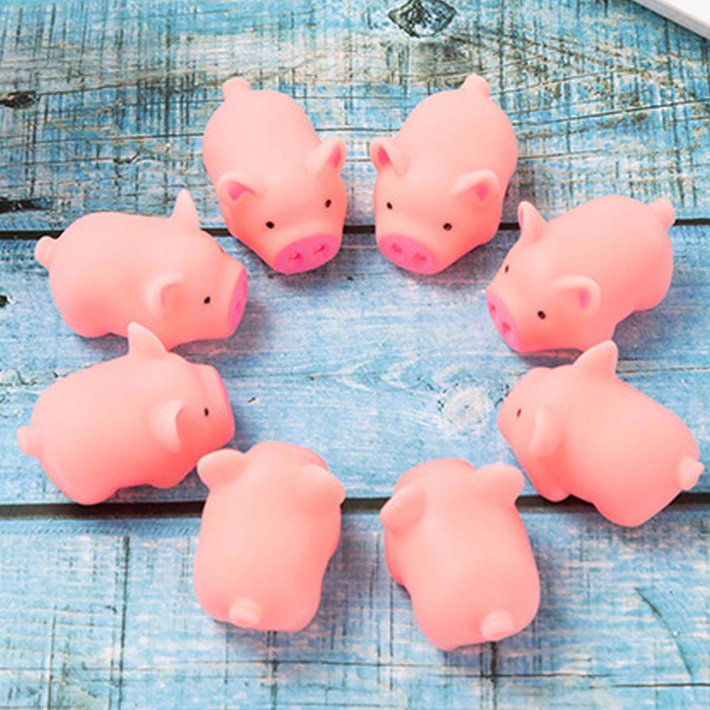 Party Games Baby Shower - 10 stücke Mini Gummi Schwein Baby
