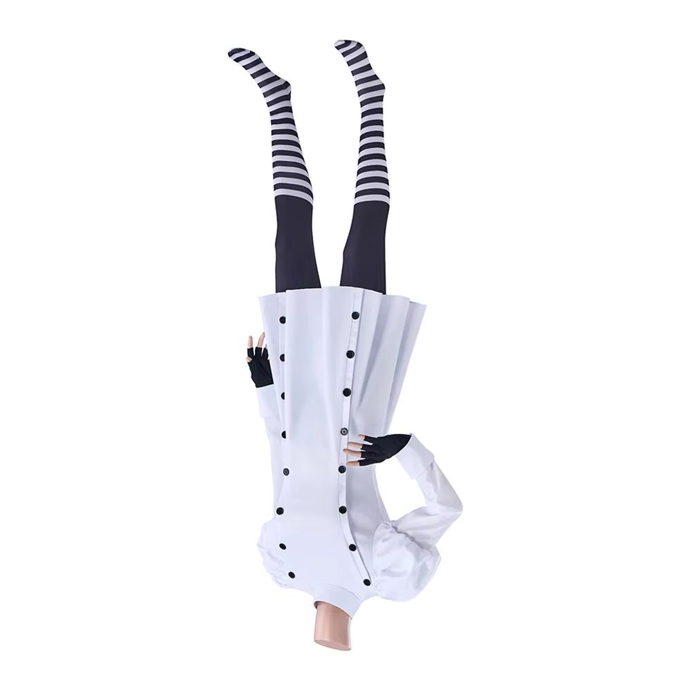 Party Games In Steam - Dampfbetriebenes Cosplay-Kostüm Giraffe, weißer Mantel mit