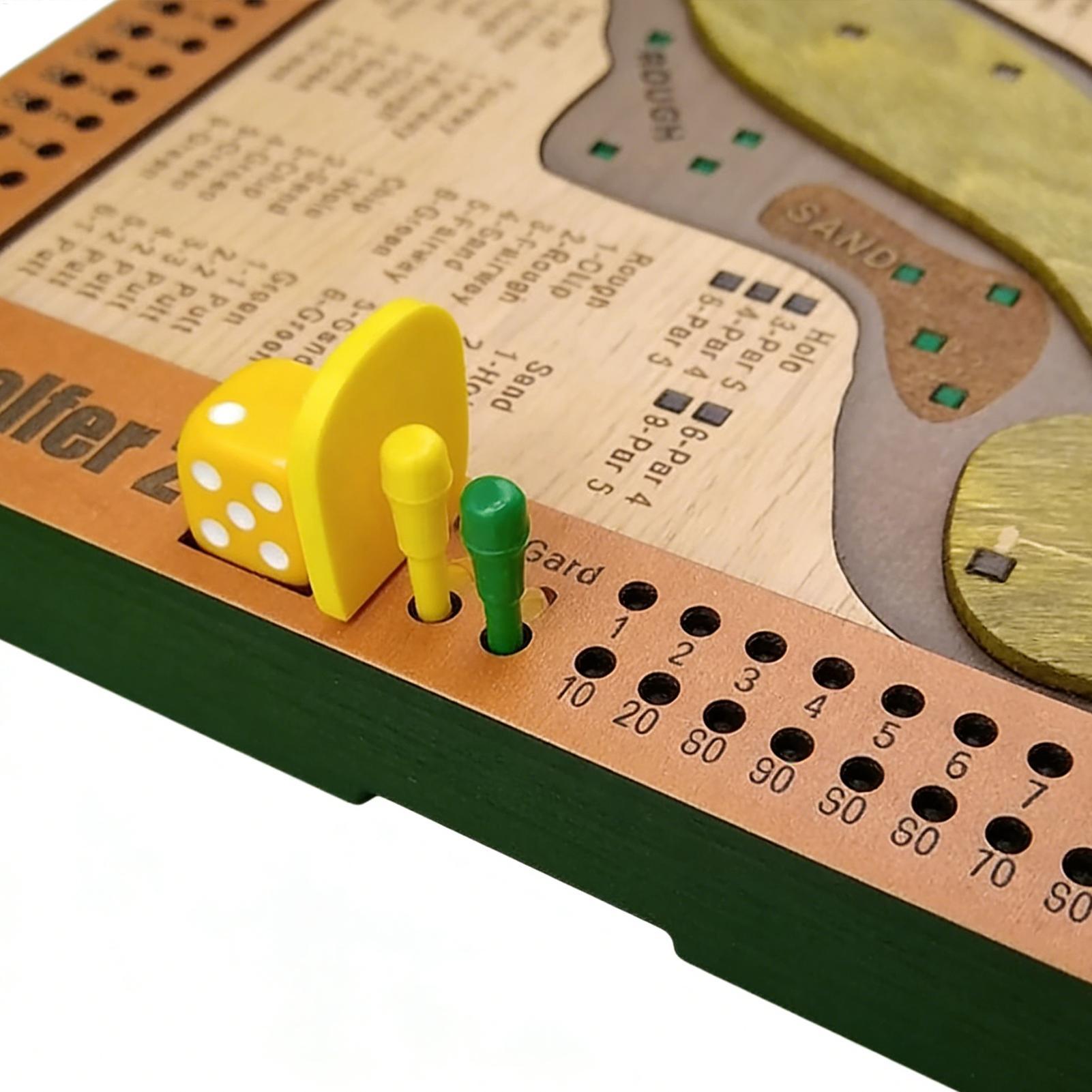 Golf-Würfelspiel aus Holz, her – Party Games Console Bewertung und Preis