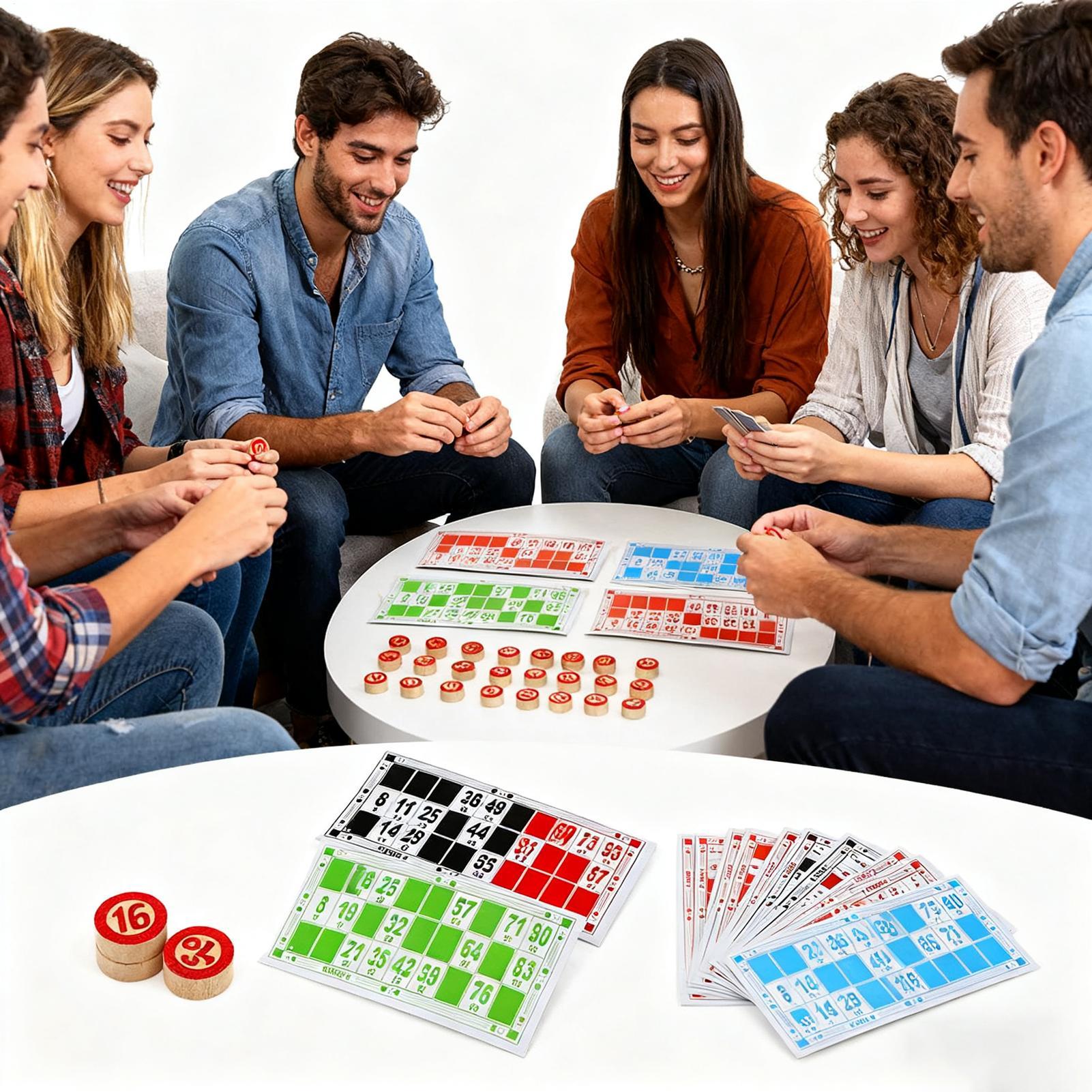 Bingo-Set, lustiges Vintage-Ho – Party Games For Large Groups Bewertung und Preis
