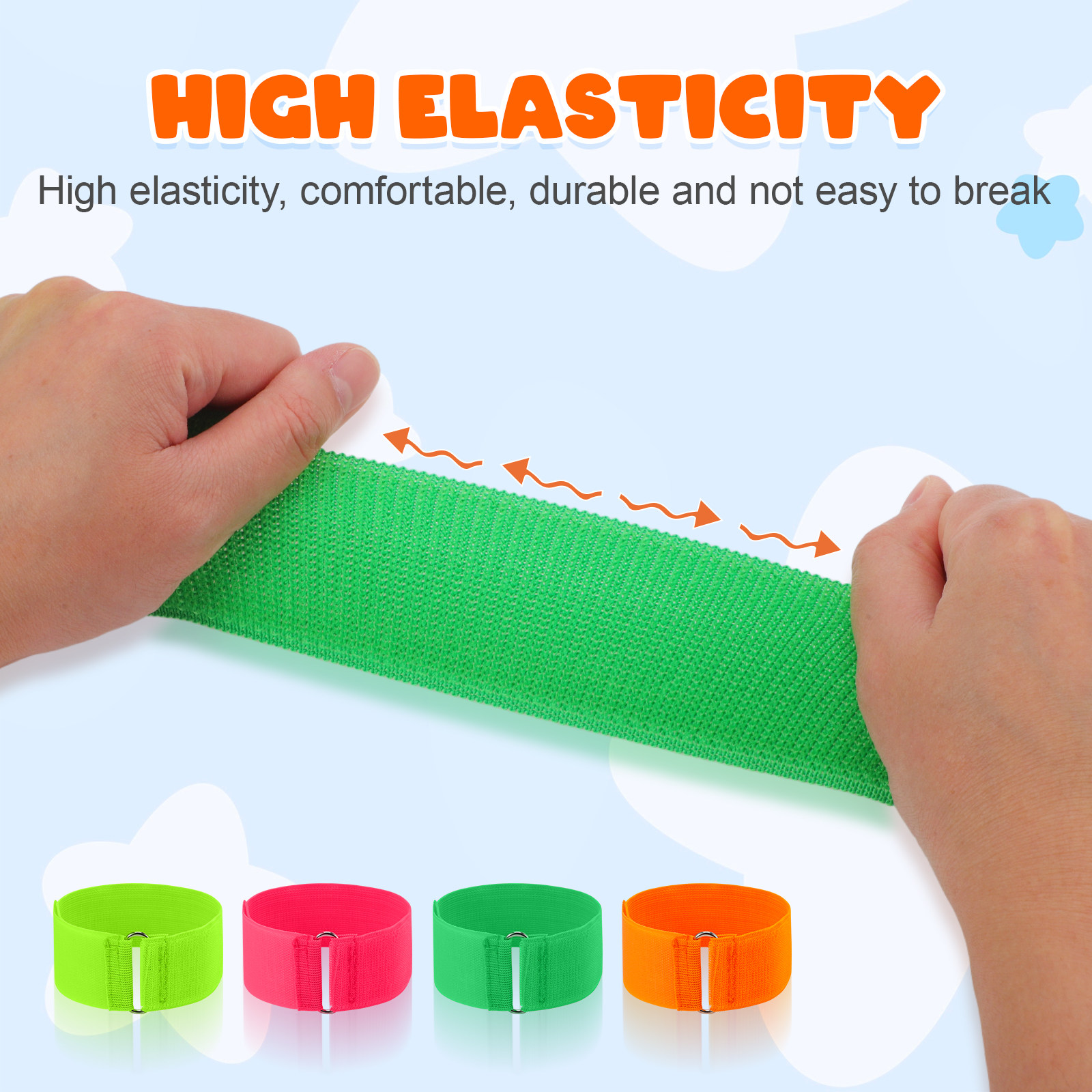 6 Stück elastische Nylon-Bände – Party Games Adults Indoor Bewertung und Preis