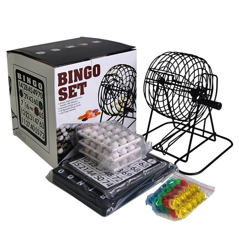 Bingo-Lotterie-Maschine, Stahl – Party Games For Large Groups Bewertung und Preis