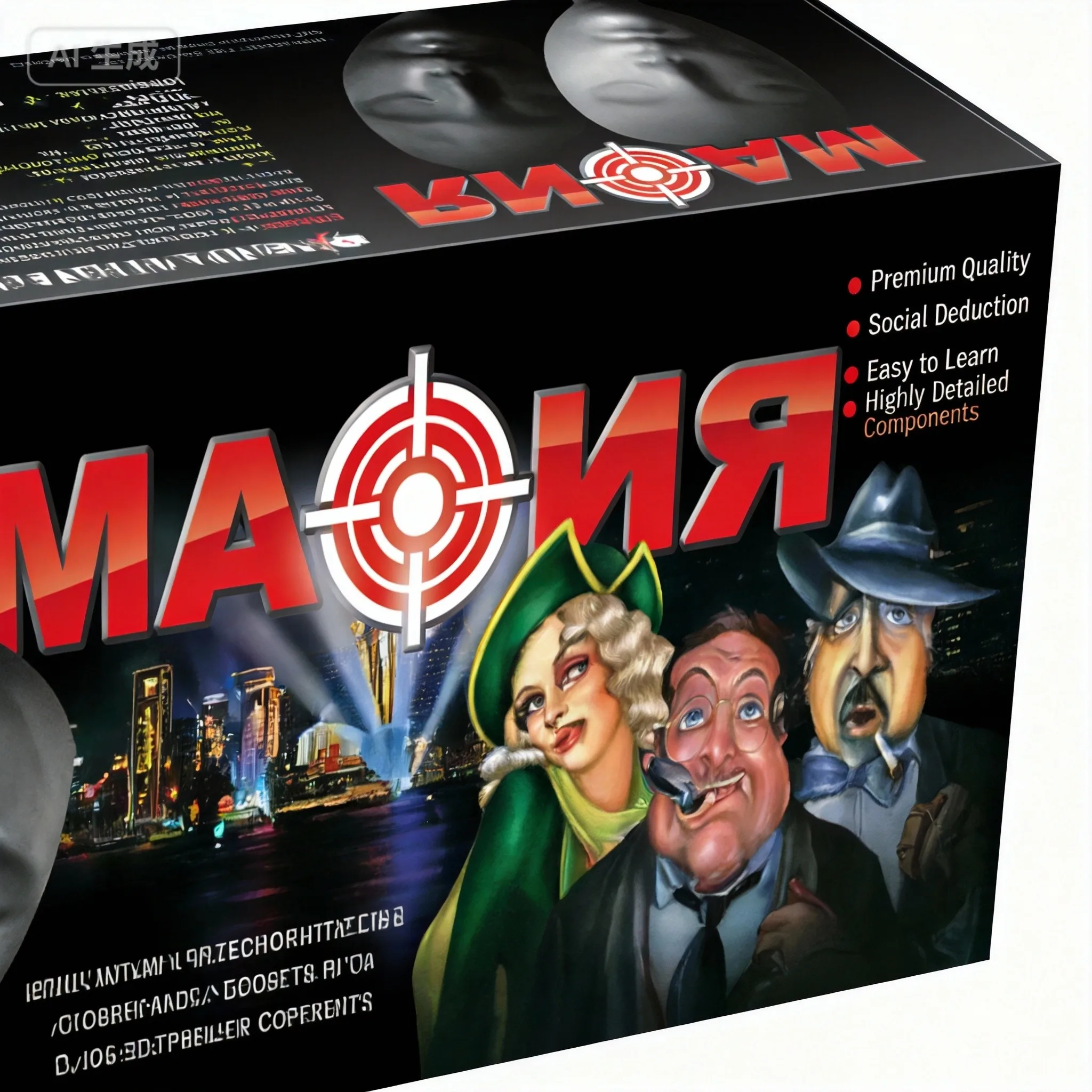 Mafia Lux Partyspiel - Gesells – Party Games Mafia Bewertung und Preis