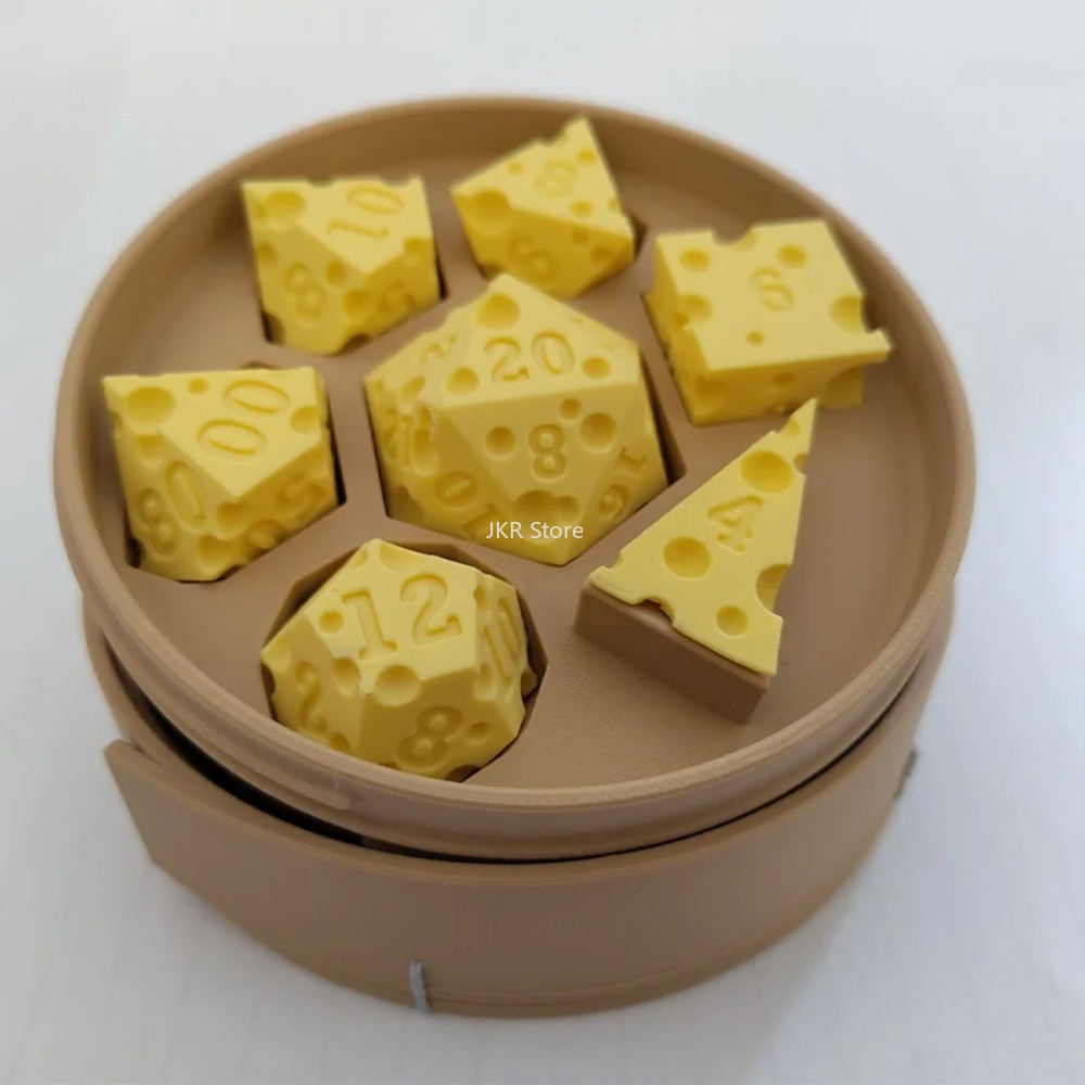 3D-Gedrucktes Käse-Würfelset m – Party Games At Christmas Bewertung und Preis