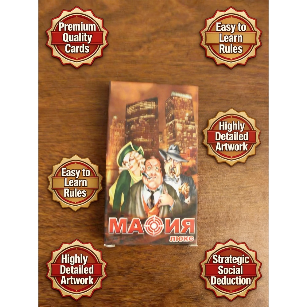 Mafia-Partyspiel - Russische E – Party Games Mafia Bewertung und Preis