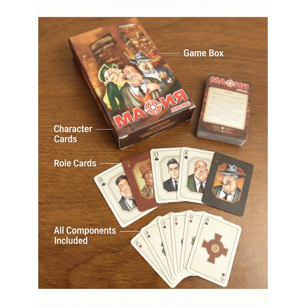 Mafia-Partyspiel - Russische E – Party Games Mafia Bewertung und Preis