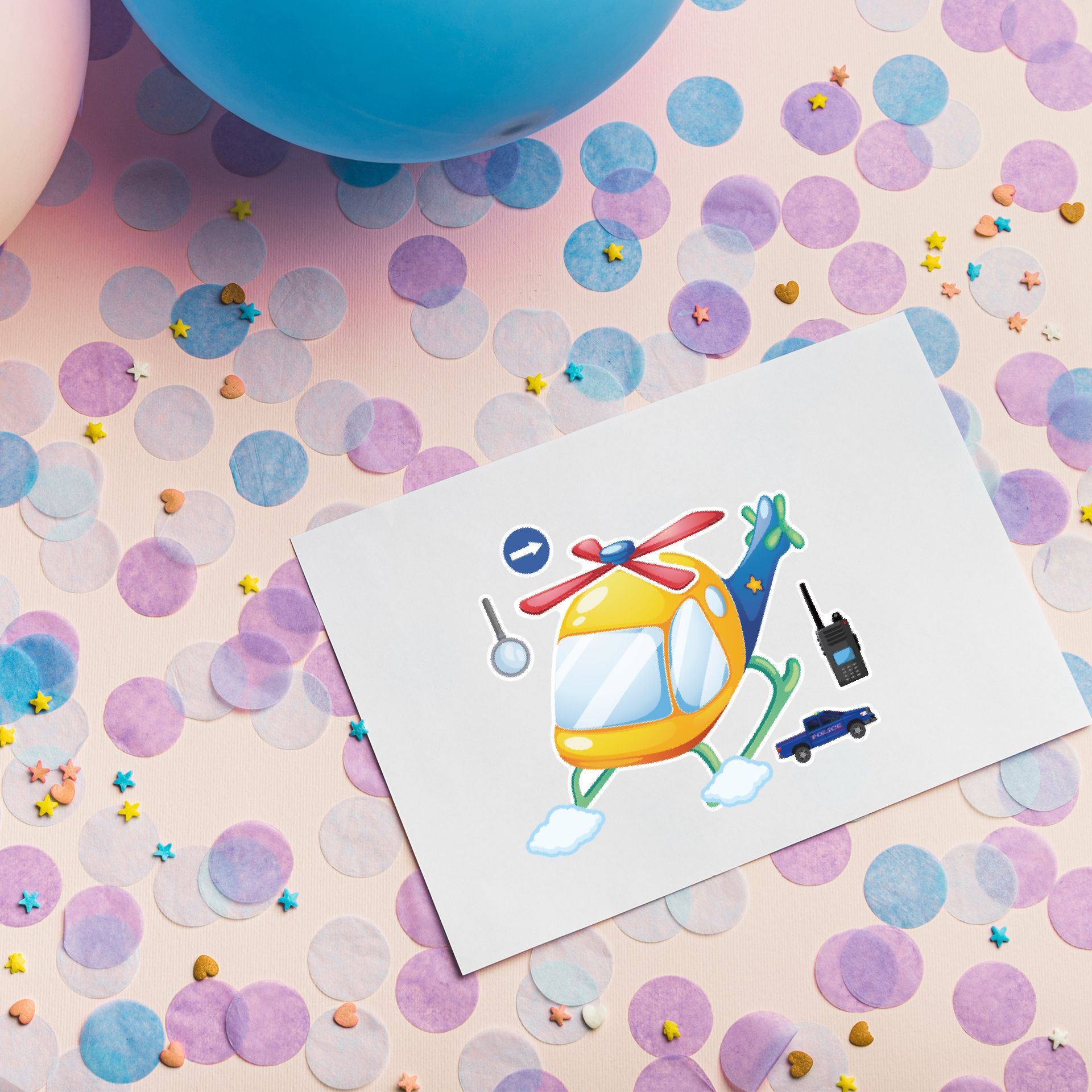 16 Blatt Cartoon Berufung Poli – Party Games Baby Shower Bewertung und Preis