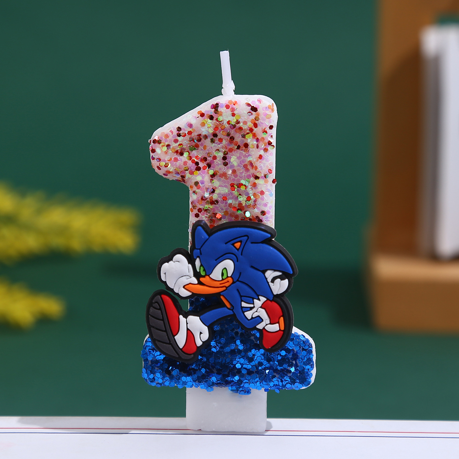 Blaue Sonices Kerze 0-9 Nummer – Party Games Baby Shower Bewertung und Preis
