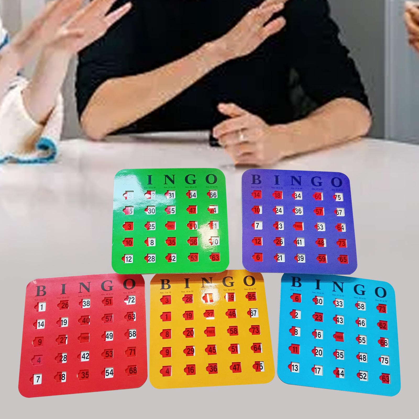 5-teilige Bingo-Karton mit gro – Party Games For Large Groups Bewertung und Preis