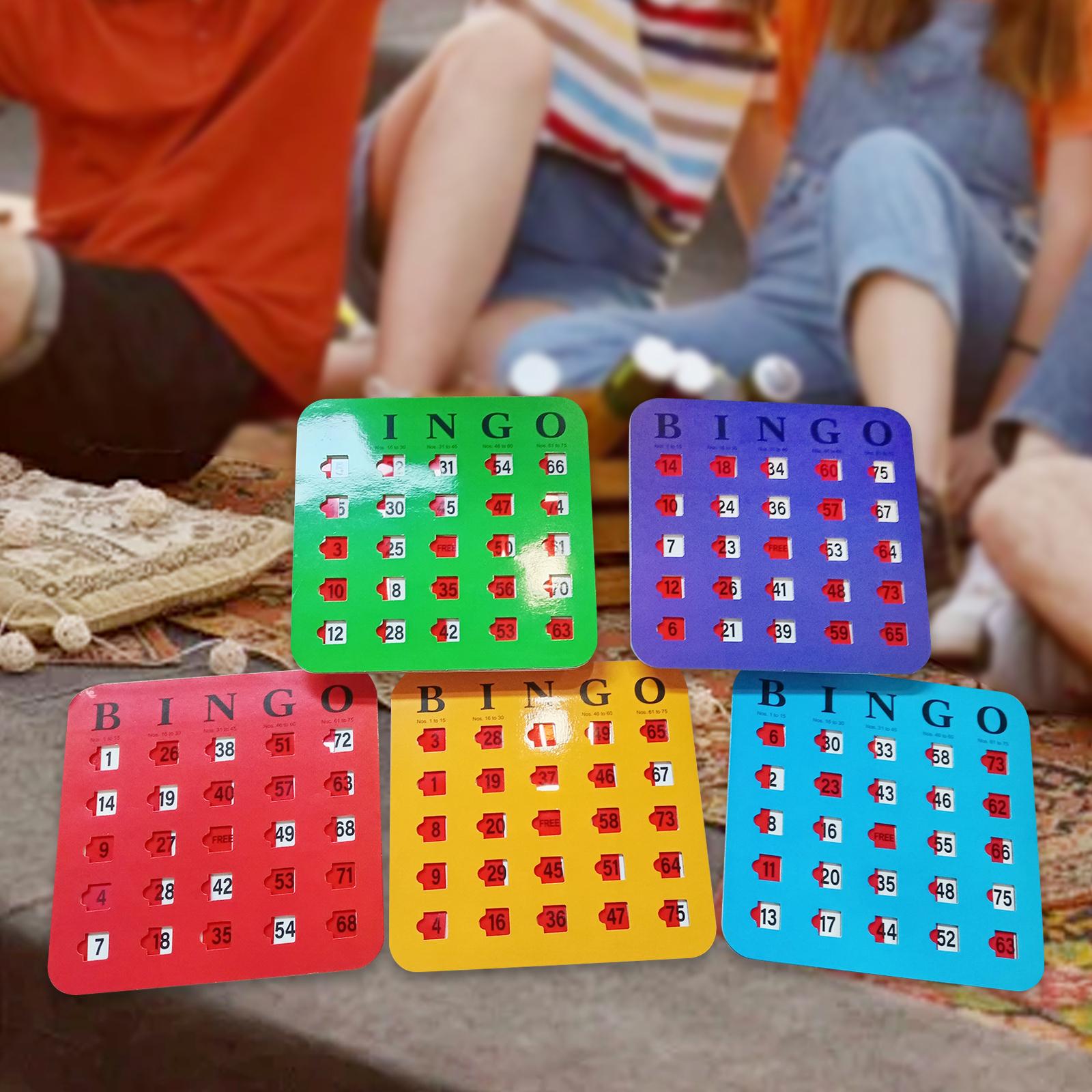 5-teilige Bingo-Karton mit gro – Party Games For Large Groups Bewertung und Preis