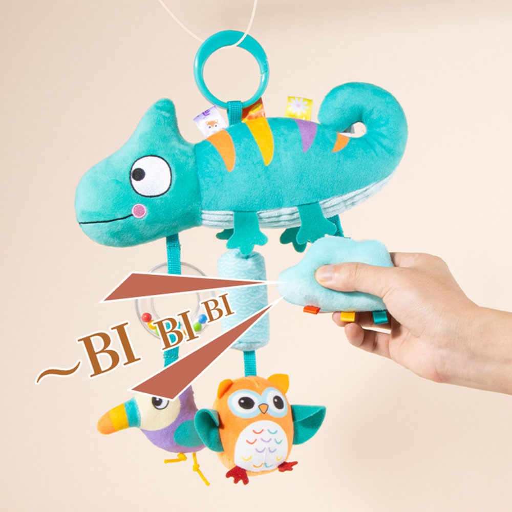 Weiches Cartoon-Tier-Rasselspi – Party Games Baby Shower Bewertung und Preis