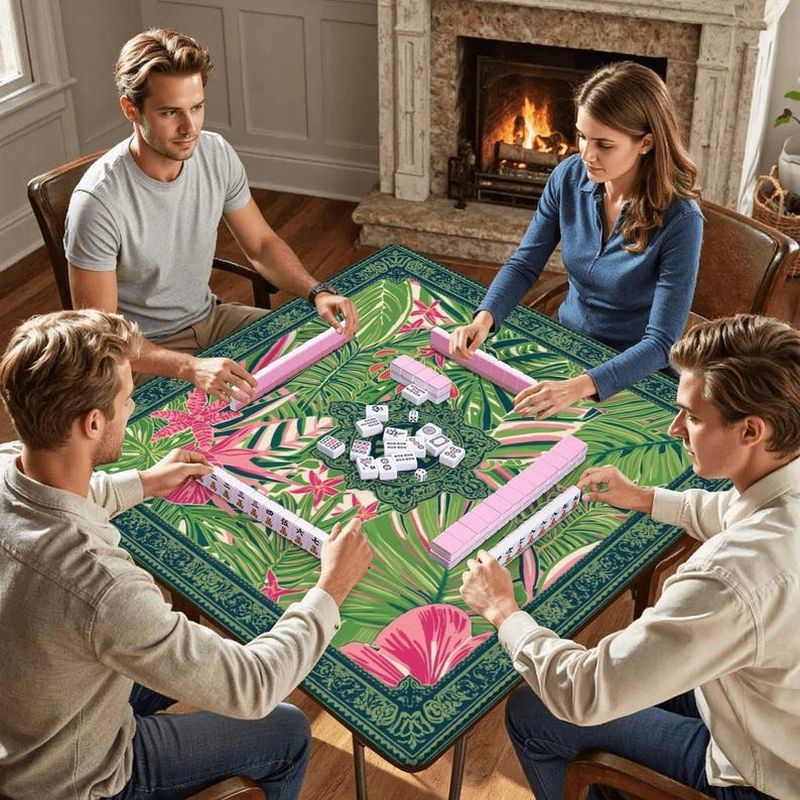 VIKAMA Mahjong-Tischmatte mit  – Party Games Adults Indoor Bewertung und Preis