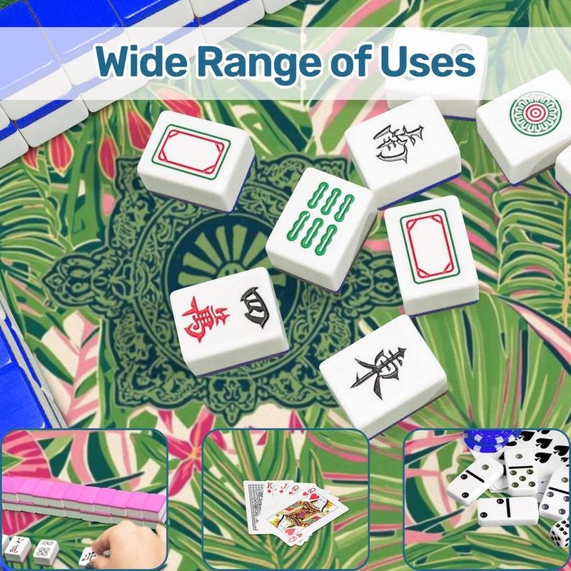 VIKAMA Mahjong-Tischmatte mit  – Party Games Adults Indoor Bewertung und Preis