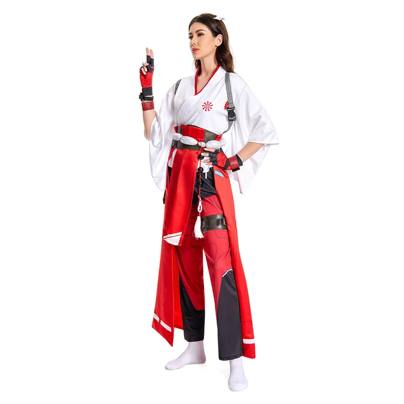 Spiel OW Kiriko Cosplay Kostüm – Party Games Youtube Bewertung und Preis